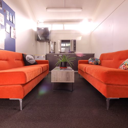 Environmental coworking space Christchurch – kitchen